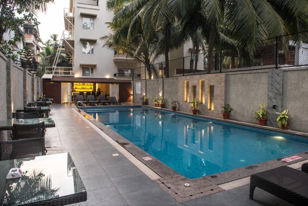 Calangute Towers - Am Hotel Kollection Exteriör bild