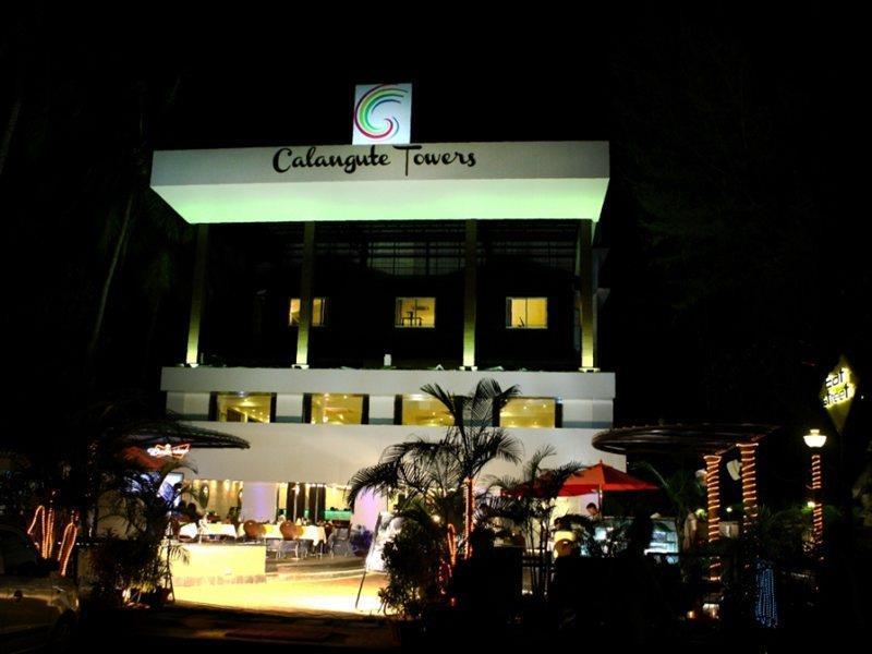 Calangute Towers - Am Hotel Kollection Exteriör bild